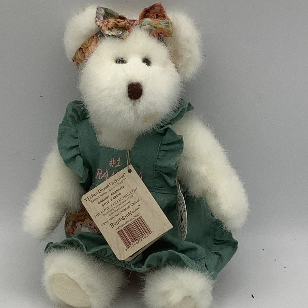 Vintage The Boyds Collection Grammy Beariluv  Plush Bear